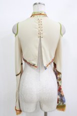 画像3: Ozz oneste / 椿刺繍ショートボレロ  生成 H-26-08-27-1052-OO-TO-KB-ZH (3)