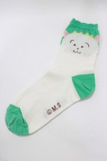 画像1: Candy Stripper / コジコジSOCKS  OFF WHITE H-26-08-27-1061-PU-ZA-KB-ZH (1)