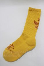 画像1: Candy Stripper / CND RIB SOCKS  YELLOW H-26-08-27-1064-PU-ZA-KB-ZH (1)