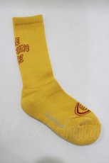 画像2: Candy Stripper / CND RIB SOCKS  YELLOW H-26-08-27-1064-PU-ZA-KB-ZH (2)