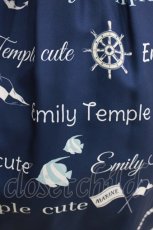 画像4: Emily Temple cute / MARINEロゴワンピース  ネイビー H-26-08-27-1001-ET-OP-AK-ZH (4)