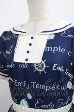 画像5: Emily Temple cute / MARINEロゴワンピース  ネイビー H-26-08-27-1001-ET-OP-AK-ZH (5)
