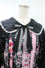 画像4: Royal Princess Alice / Strawberry Sweets・飴ノ森ふみかコラボ ロングワンピース Free ブラック H-26-08-28-038-LO-OP-NS-ZH (4)