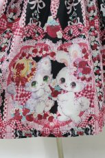 画像5: Royal Princess Alice / Strawberry Sweets・飴ノ森ふみかコラボ ロングワンピース Free ブラック H-26-08-28-038-LO-OP-NS-ZH (5)