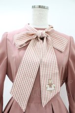 画像3: Maison de FLEUR / Maison de FLEUR×Marroncream×Misako Aoki ギンガムチェックワンピース Free Dark Pink H-26-08-28-047-LO-OP-NS-ZH (3)