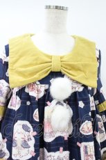 画像3: To Alice / チェックワンピース M ネイビー H-26-08-28-048-LO-OP-NS-ZH (3)