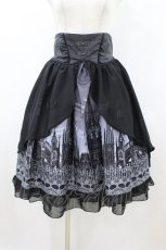 画像1: axes femme kawaii / ミスティックノクターンスカート M ブラック H-26-08-28-053-AX-SK-NS-ZH (1)