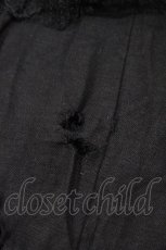 画像6: DARK RED  RUM / 蜘蛛メッシュプリントスカート  黒 H-26-08-28-1027-HN-SK-AK-ZH (6)