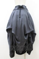 画像2: Ozz Croce / コルセットスカート  グレー×黒 H-26-08-28-1031-OO-SK-AK-ZH (2)
