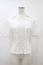 画像1: Victorian maiden / 衿付きブラウス Free オフ H-26-08-28-1058-CL-BL-NS-ZH (1)