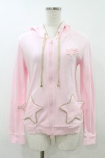 画像1: Angelic Pretty / きらめきStarパーカ Free ピンク H-26-08-28-1062-AP-TO-NS-ZH (1)
