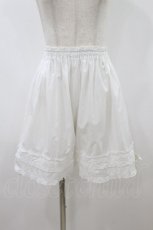画像1: metamorphose / 綿混レースドロワーズ F 白 H-26-08-28-1015-ME-PA-KB-ZH (1)
