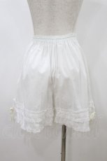 画像2: metamorphose / 綿混レースドロワーズ F 白 H-26-08-28-1015-ME-PA-KB-ZH (2)