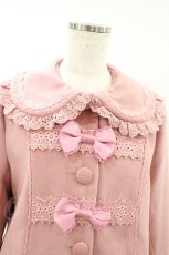 画像3: axes femme kawaii / レースフリルショートコート M ピンク H-26-08-28-063-AX-CO-NS-ZH (3)