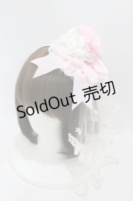 Preview of アントワーヌブーケカチューシャ  ピンク