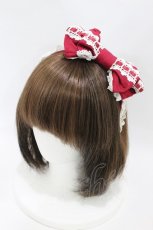 画像1: Angelic Pretty / リボンカチューシャ  レッド H-26-08-28-014-AP-AC-NS-ZH (1)