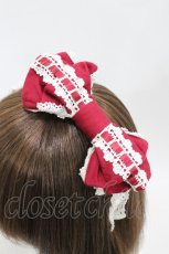 画像3: Angelic Pretty / リボンカチューシャ  レッド H-26-08-28-014-AP-AC-NS-ZH (3)