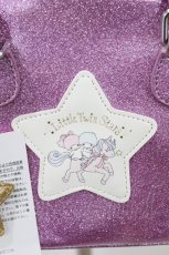 画像3: サンリオ / リトルツインスターズ/2WAYボストンバッグ  ピンク H-26-08-28-021-LO-BG-NS-ZH (3)