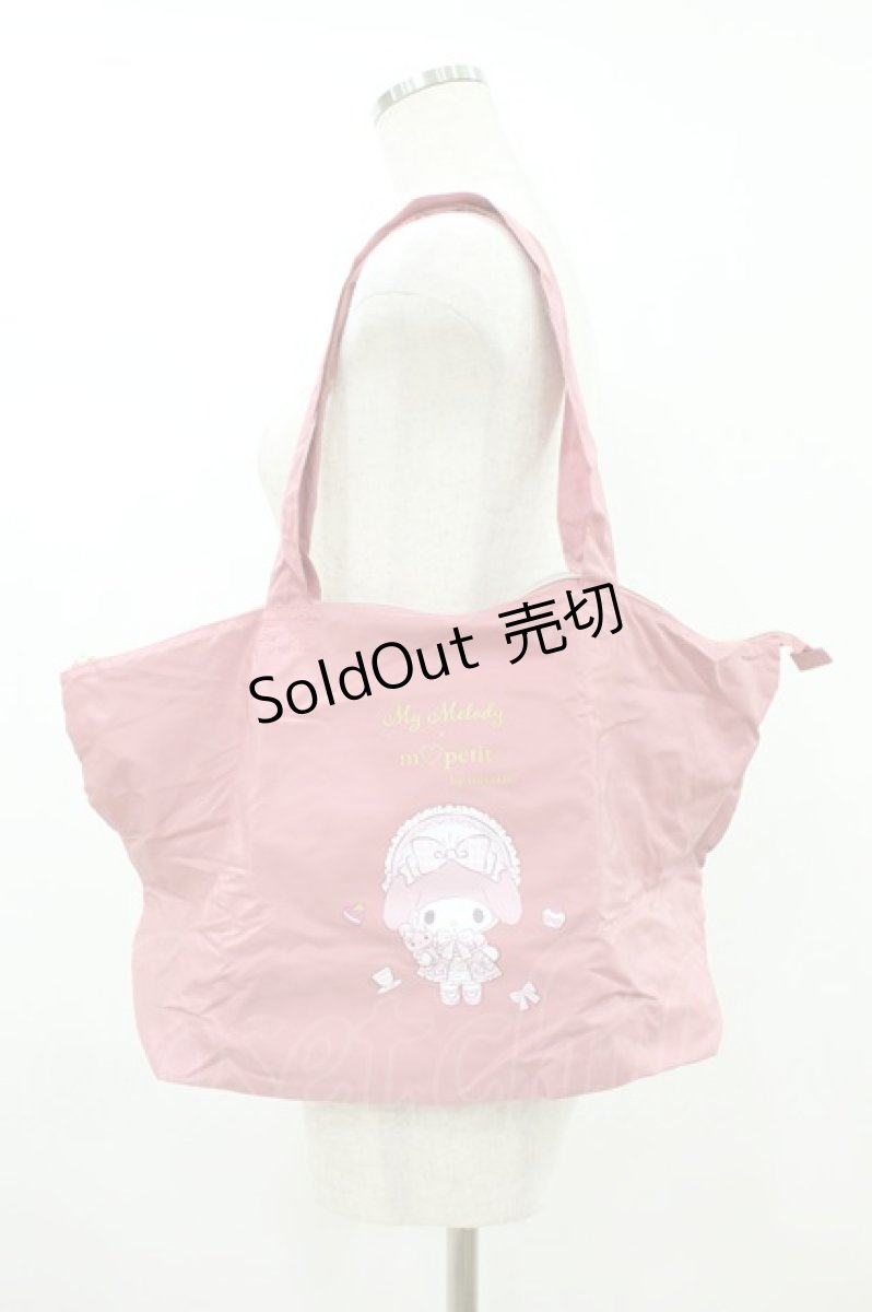 画像1: m petit by misako / マイメロディ/ポーチ付きエコバッグ  ピンク H-26-08-28-023-LO-BG-NS-ZH (1)