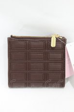 画像2: Chalmiere / チョコレート二つ折り財布  ブラウン H-26-08-28-003-AX-ZA-NS-ZH (2)