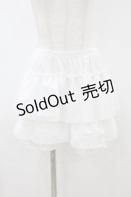 Preview of 3部丈フリルドロワーズ M~L 白