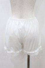 画像2: m petit by misako / AMドロワーズスソレース M~L 白 H-26-08-28-033-LO-PA-NS-ZH (2)