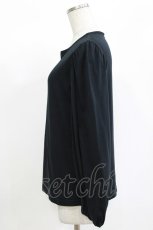 画像2: Jane Marple Dans Le Salon / Puffy sleeve pullover  ネイビー H-26-08-29-023-JM-TO-KB-ZH (2)