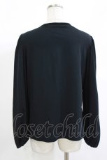 画像3: Jane Marple Dans Le Salon / Puffy sleeve pullover  ネイビー H-26-08-29-023-JM-TO-KB-ZH (3)