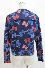 画像3: Jane Marple / Anniversary ribbonsジップアップブルゾン M ネイビー H-26-08-29-032-JM-TO-AK-ZH (3)