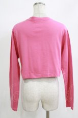画像3: MILK / MILKショート L.S Tee  ディープピンク×ピンク H-26-08-29-039-ML-TO-KB-ZH (3)