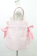 画像2: Maison de FLEUR / サンリオ マイメロディMMトートバッグ  ピンク H-26-08-29-1011-LO-BG-NS-ZH (2)