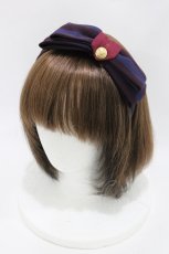 画像3: berry＆wood（海外ロリータブランド） / レジメンタルジャンパースカートセット M ネイビー/ワイン H-26-08-29-1014-LO-OP-NS-ZH (3)