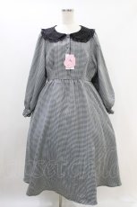 画像1: m petit by misako / クロミ/ワンピース 3L ブラック H-26-08-29-1017-LO-OP-NS-ZH (1)