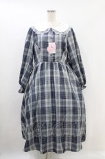 画像1: m petit by misako / シナモロール/ワンピース 3L ブルー H-26-08-29-1018-LO-OP-NS-ZH (1)