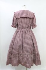 画像2: m petit by misako / AM*ギンガムCHKワンピース 3L レッド H-26-08-29-1021-LO-OP-NS-ZH (2)