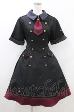 画像1: Amavel / Admiral Embemミリタリーワンピース Free ブラック H-26-08-29-1032-CA-OP-NS-ZH (1)