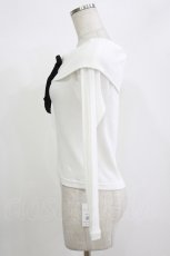 画像2: MILK / Film star tops  オフ×ブラック H-26-08-29-048-ML-TO-KB-ZH (2)