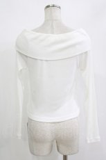 画像3: MILK / Film star tops  オフ×ブラック H-26-08-29-048-ML-TO-KB-ZH (3)