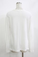 画像3: Jane Marple / ロゴプリントのロングスリーブトップス  白 H-26-08-29-049-JM-TO-KB-ZH (3)