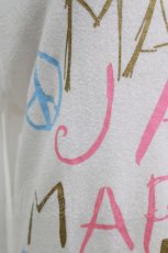 画像4: Jane Marple / ロゴプリントのロングスリーブトップス  白 H-26-08-29-049-JM-TO-KB-ZH (4)
