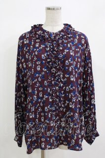 新品タグ付き♠︎JaneMarple DansLeSalon フリル襟長袖シャツ 新品タグ