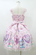 画像2: Angelic Pretty / Compact Toysジャンパースカート Free ピンク H-26-08-29-2055-AP-OP-NS-ZH (2)