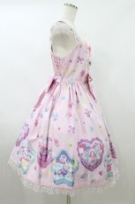 画像3: Angelic Pretty / Compact Toysジャンパースカート Free ピンク H-26-08-29-2055-AP-OP-NS-ZH (3)