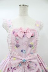 画像4: Angelic Pretty / Compact Toysジャンパースカート Free ピンク H-26-08-29-2055-AP-OP-NS-ZH (4)