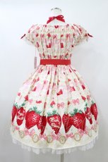 画像2: Angelic Pretty / Melty Berry Princessワンピース Free 白 H-26-08-29-2057-AP-OP-NS-ZH (2)