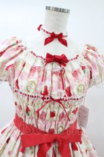 画像4: Angelic Pretty / Melty Berry Princessワンピース Free 白 H-26-08-29-2057-AP-OP-NS-ZH (4)