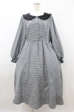 画像1: m petit by misako / クロミ/ワンピース 3L ブラック H-26-08-29-2061-LO-OP-NS-ZH (1)