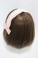 画像2: m petit by misako / TT*AMフラワーリボンHD  ピンク H-26-08-29-2006-LO-AC-NS-ZH (2)