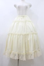 画像1: m petit by misako / MSKサテンキリカエペチSK LL 生成り H-26-08-29-2063-LO-SK-NS-ZH (1)