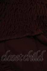 画像5: Ozz Croce / レイヤード刺繍スカート  バーガンディ H-26-08-29-011-OO-SK-AK-ZH (5)